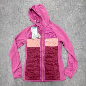 NWT!! Cute Cotopaxi Capa Hybrid Insulated Hooded Jacket in Sangria - Women's XS
